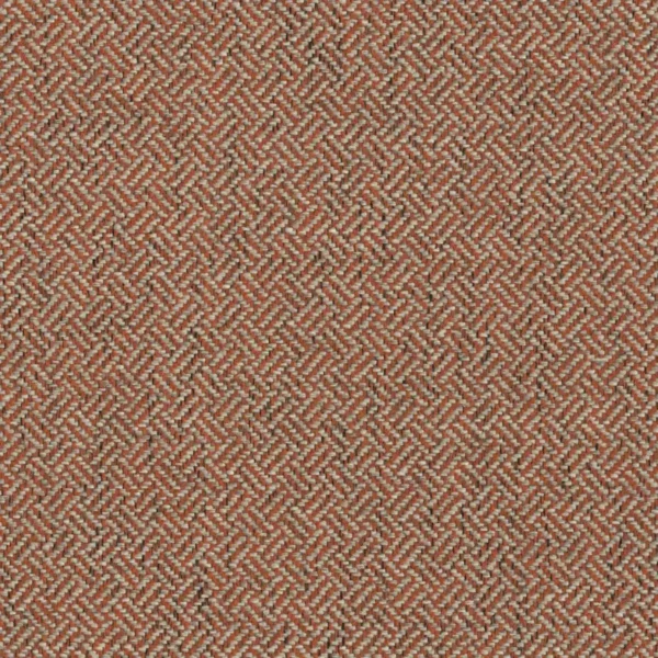 Uffizi Fabric - Brick by orange plain woven fabric from Cristina Marrone