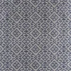 blue geometric velvet-chenille fabric from Warwick
