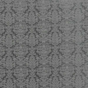 black-grey traditional jacquard fabric from Prestigious Textiles