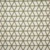green geometric embroideried fabric from Prestigious Textiles