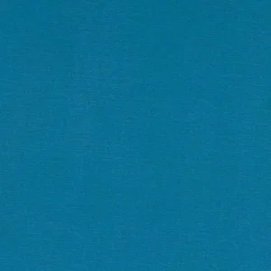 blue plain cotton fabric from Studio G