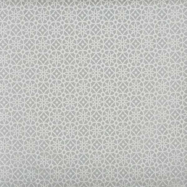 Solstice Fabric - Pebble by black-grey geometric jacquard fabric from Prestigious Textiles