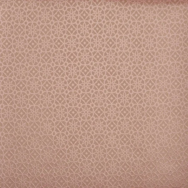 Solstice Fabric - Rhubarb by pink geometric jacquard fabric from Prestigious Textiles