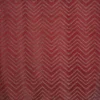 red geometric embroideried fabric from Prestigious Textiles