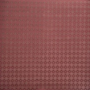 red geometric velvet-chenille fabric from Prestigious Textiles