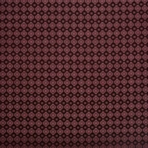 red geometric velvet-chenille fabric from Prestigious Textiles