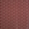 red geometric jacquard fabric from Prestigious Textiles