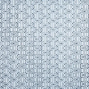 blue geometric jacquard fabric from Prestigious Textiles