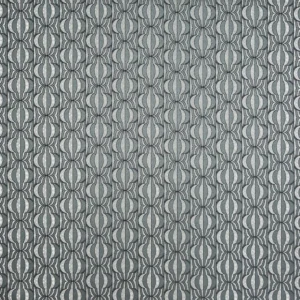 black-grey geometric jacquard fabric from Prestigious Textiles