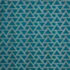 blue geometric embroideried fabric from Prestigious Textiles
