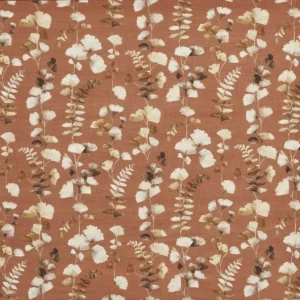 neutral botanical printed fabric from Prestigious Textiles