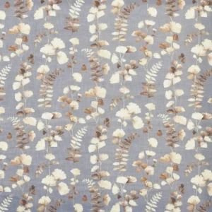 blue botanical printed fabric from Prestigious Textiles