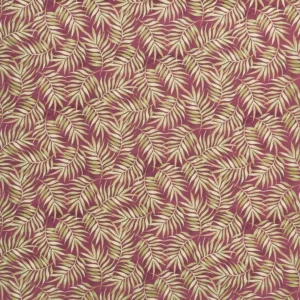red botanical cotton fabric from Prestigious Textiles