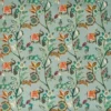 green botanical cotton fabric from Prestigious Textiles