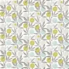 blue botanical cotton fabric from Scion