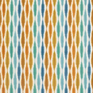 multicolour geometric cotton fabric from Scion