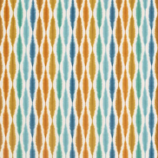 multicolour geometric cotton fabric from Scion