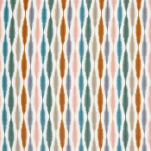 multicolour geometric cotton fabric from Scion