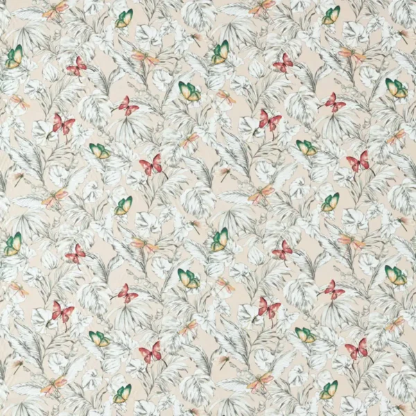 neutral botanical cotton fabric from Studio G