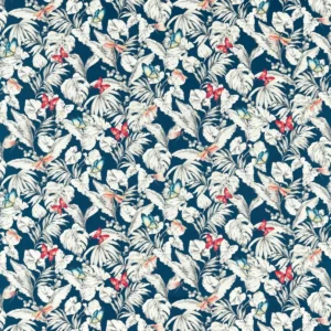 multicolour botanical cotton fabric from Studio G