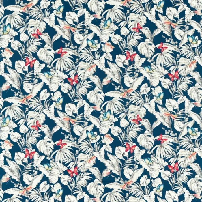 Acadia Fabric - Midnight swatch