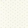 white botanical cotton fabric from Studio G