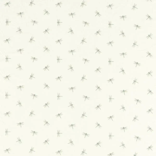 Damsel Fabric - Mineral by blue animal cotton fabric from Studio G