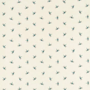 green animal cotton fabric from Studio G
