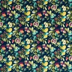 multicolour botanical printed fabric from Studio G