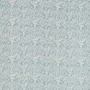 blue botanical jacquard fabric from Studio G