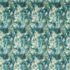 blue botanical velvet-chenille fabric from Studio G
