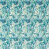 blue botanical velvet-chenille fabric from Studio G