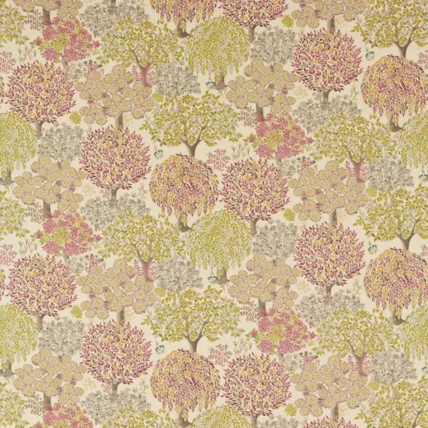 green botanical cotton fabric from Studio G