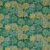 green botanical cotton fabric from Studio G