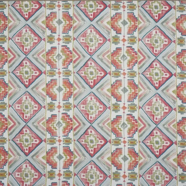 multicolour traditional printed fabric from Prestigious Textiles