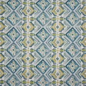 blue traditional printed fabric from Prestigious Textiles