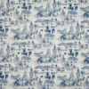 blue traditional printed fabric from Prestigious Textiles