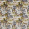 multicolour botanical velvet-chenille fabric from Prestigious Textiles