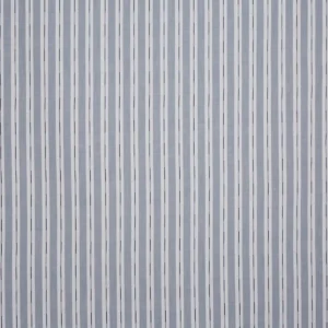 blue striped embroideried fabric from Prestigious Textiles
