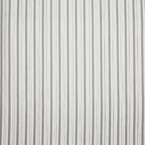 black-grey striped embroideried fabric from Prestigious Textiles