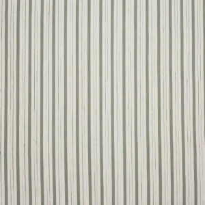 green striped embroideried fabric from Prestigious Textiles
