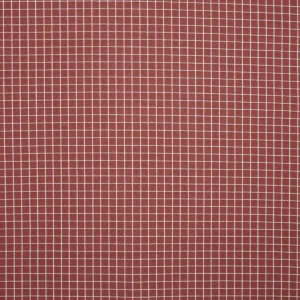red geometric woven fabric from Prestigious Textiles