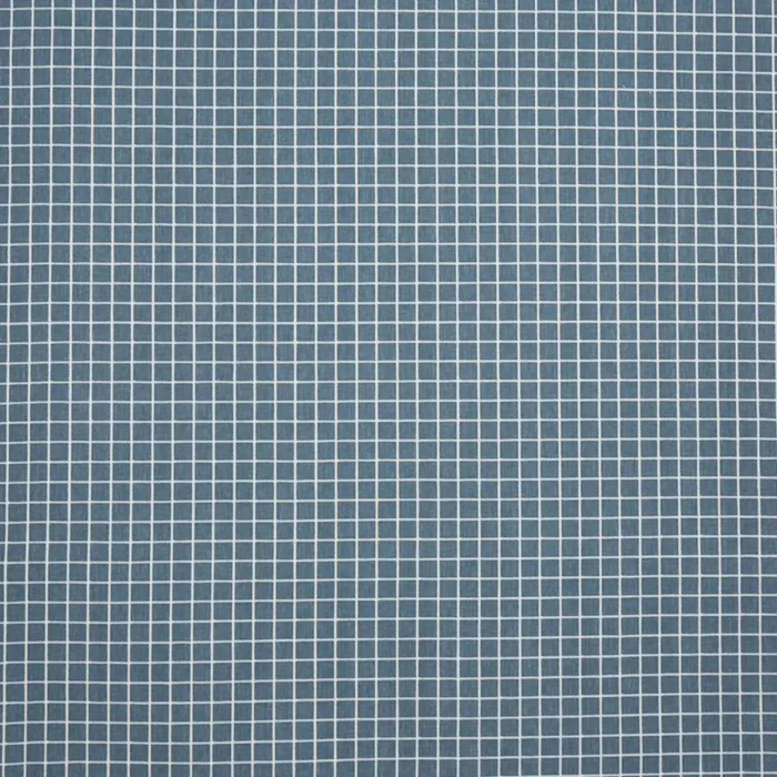 Gozo Fabric - Indigo swatch