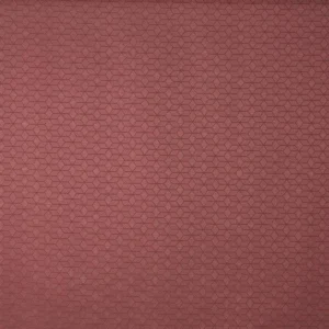 red geometric jacquard fabric from Prestigious Textiles