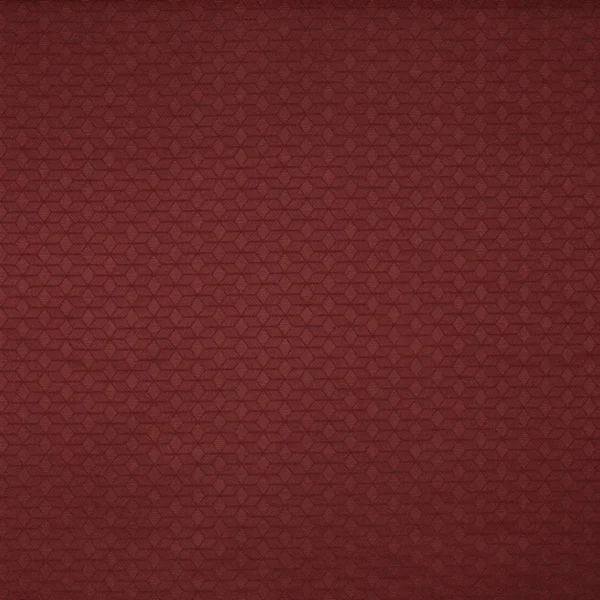 Franco Fabric - Bordeaux by red geometric jacquard fabric from Prestigious Textiles