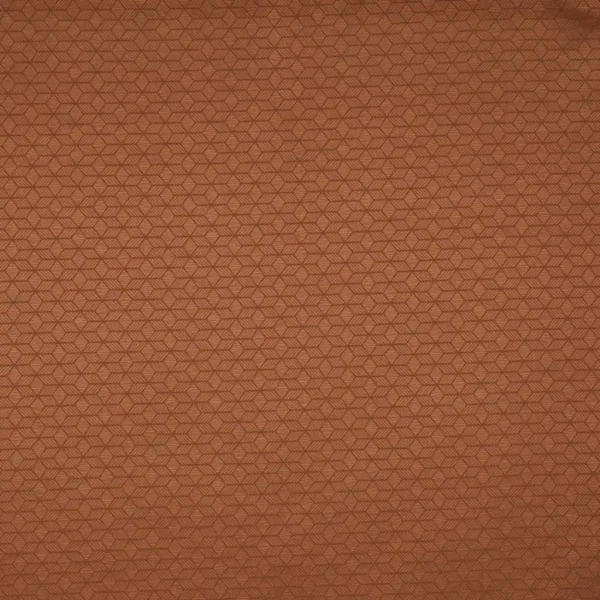 Franco Fabric - Paprika by orange geometric jacquard fabric from Prestigious Textiles