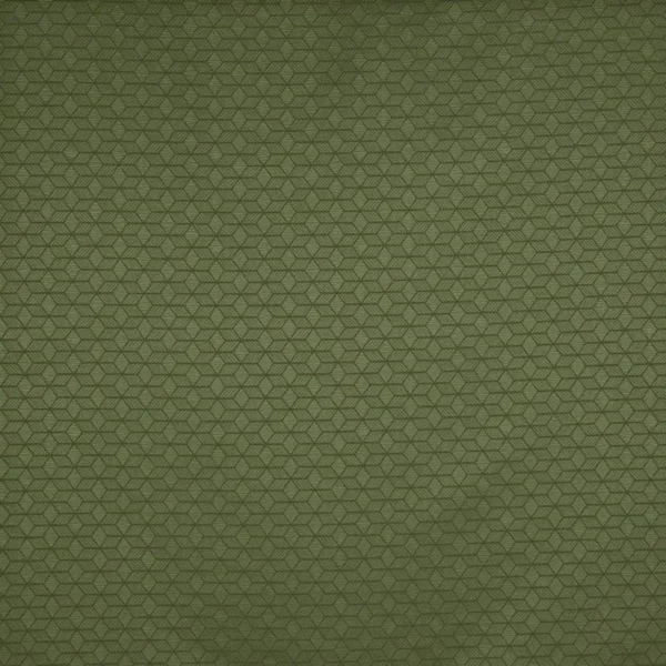 Franco Fabric - Moss by green geometric jacquard fabric from Prestigious Textiles