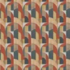 multicolour geometric cotton fabric from Prestigious Textiles