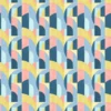 multicolour geometric cotton fabric from Prestigious Textiles