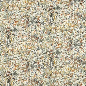 neutral botanical cotton fabric from Studio G